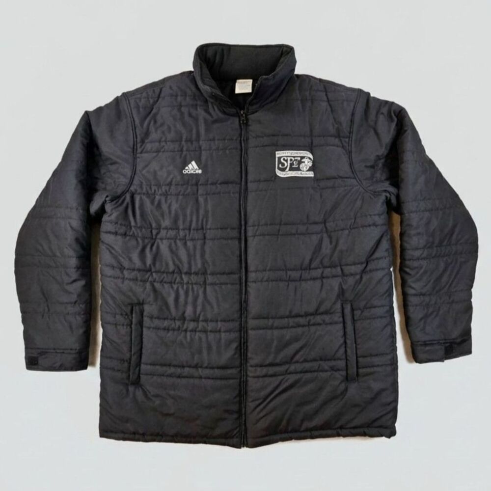 adidas US Marine Corps Semper Fit Insulated Puffer Jacket Black Men’s 2XL